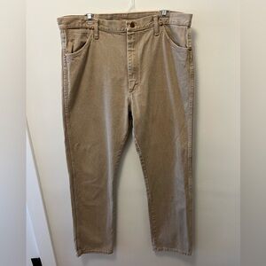 Wrangler Tan Denim Men’s 38x34 Jeans Western Jeans